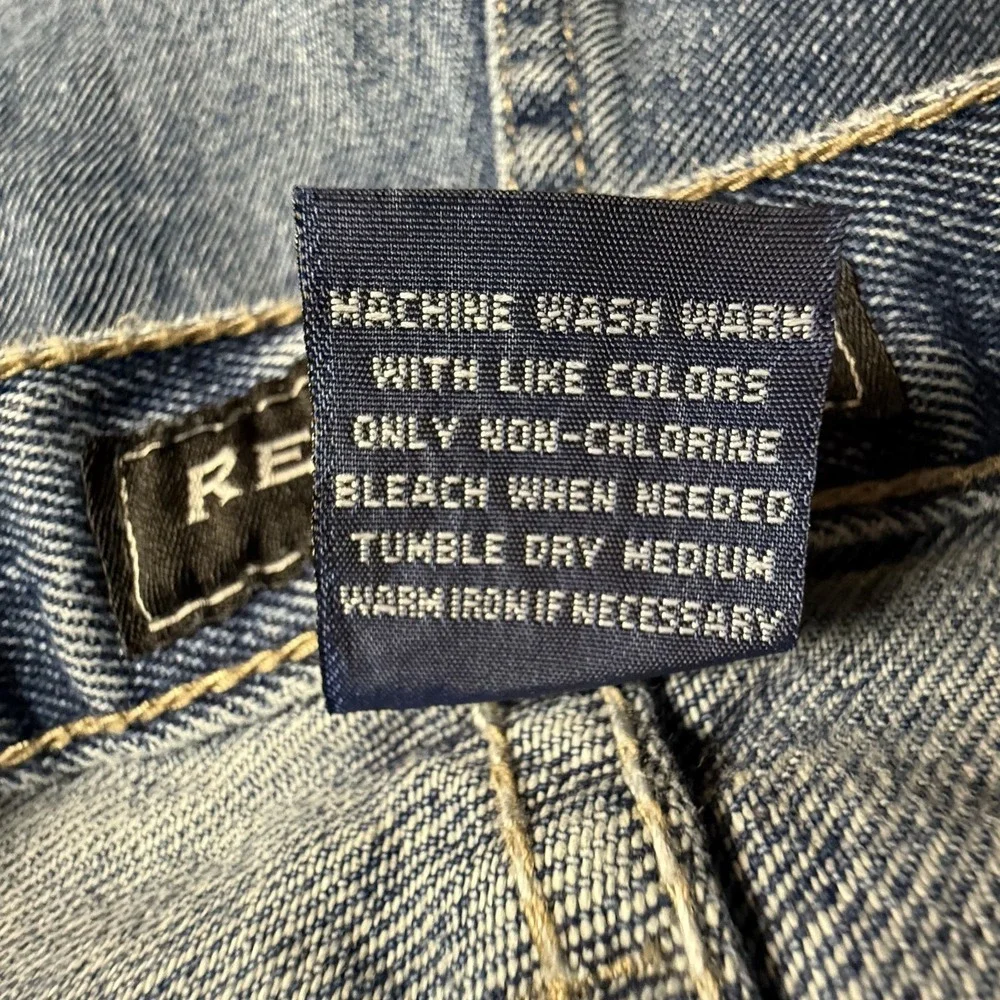 Real Ranch‎ wORKWEAR Jeans Mens 38x30 Blue Denim Straight Leg 100% Cotton